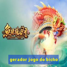 gerador jogo do bicho